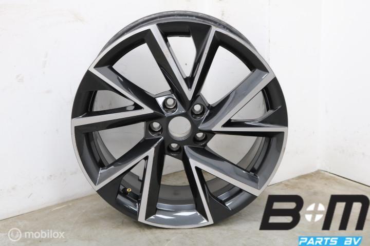 ORIGINEEL! 1 losse 18 inch velg Skoda SuperB 3! 3V0601025CH, Auto-onderdelen, Banden en Velgen, Gebruikt, Velg(en)