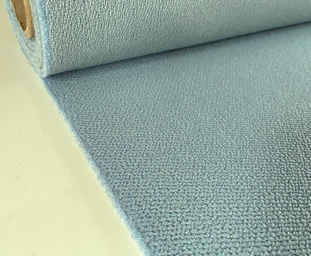 Kvadrat Vidar; lichtblauw; EXCLUSIEVE meubelstof; 4,87 meter, Hobby en Vrije tijd, Stoffen en Lappen, Wol, Blauw, 120 cm of meer