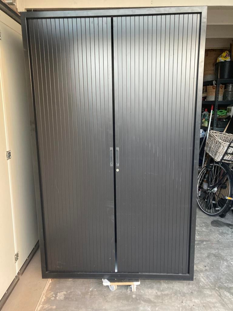 Grote archiefkast met legplanken en roldeur, Ophalen, Gebruikt, 50 tot 100 cm, Met slot