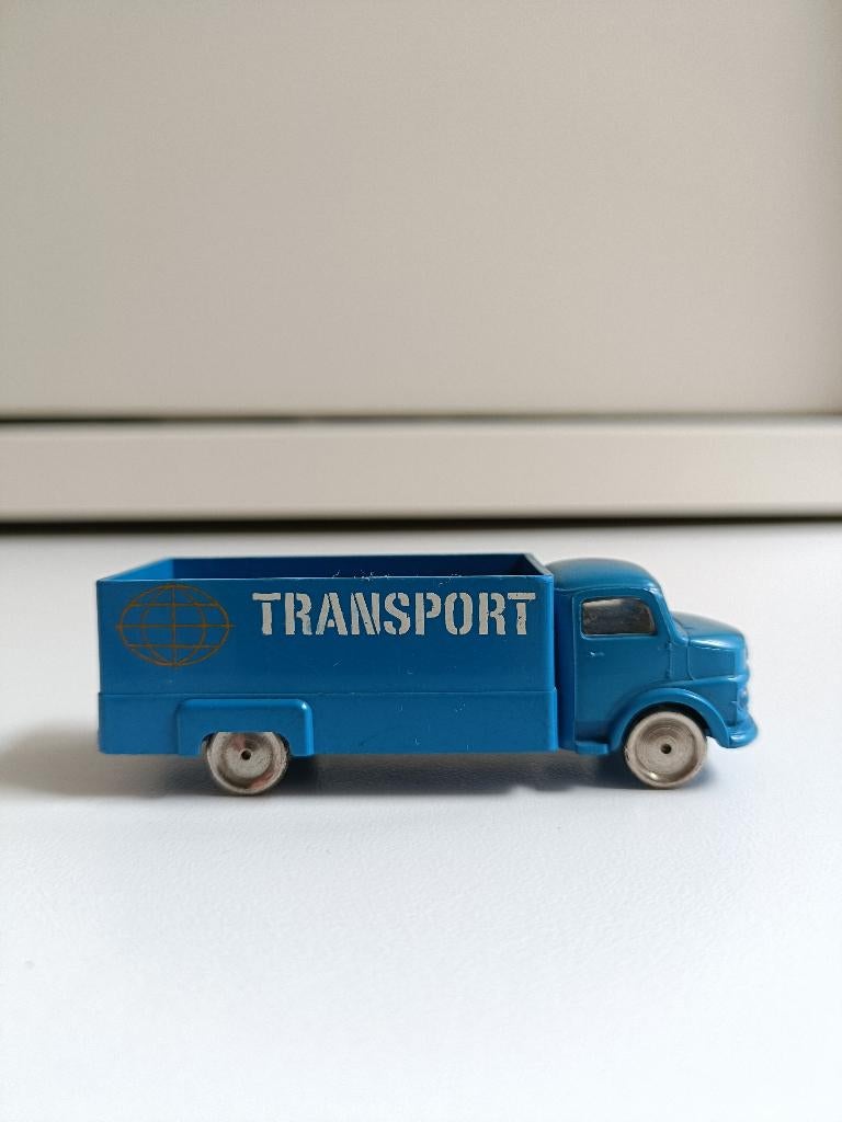 Vintage Lego Mercedes vrachtwagen set 651-2 blauw, Ophalen of Verzenden, Gebruikt, Losse stenen, Lego