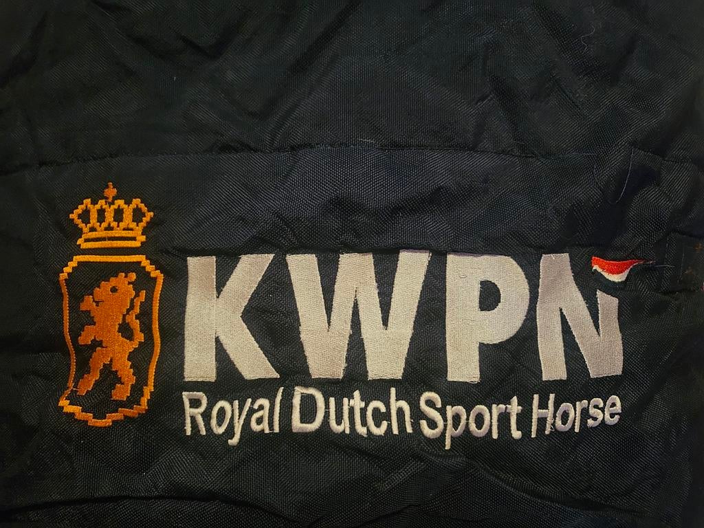 2 KWPN gevoerde staldekens, Ophalen of Verzenden, Gebruikt, Deken