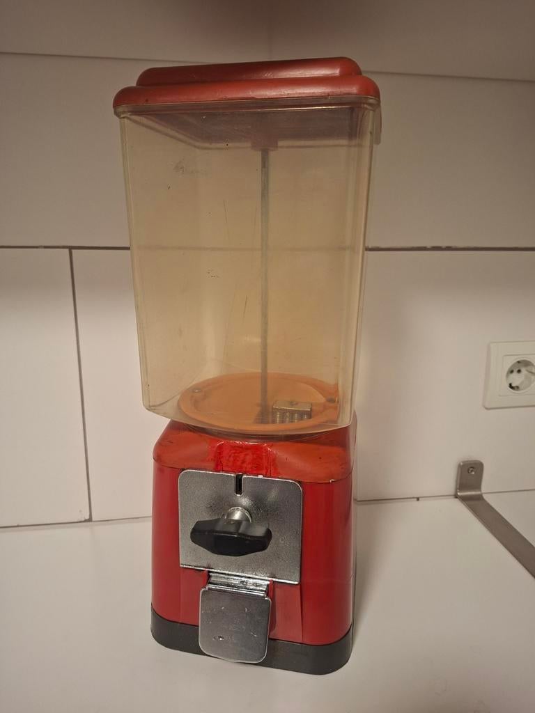 Pinda kauwgomballen automaat werkend mancave dinerroom ect, Ophalen of Verzenden, Gebruikt