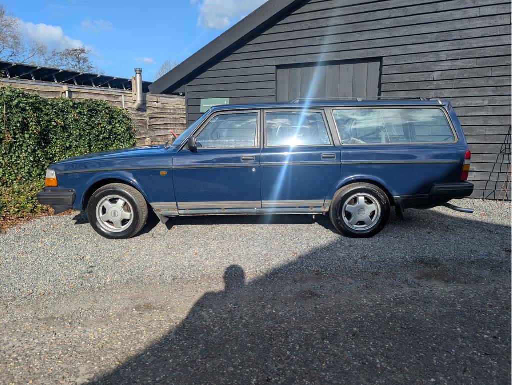 Volvo 240 2.0i Polar (bj 1991), Auto's, Volvo, 662 kg, Gebruikt, 4 cilinders, Blauw
