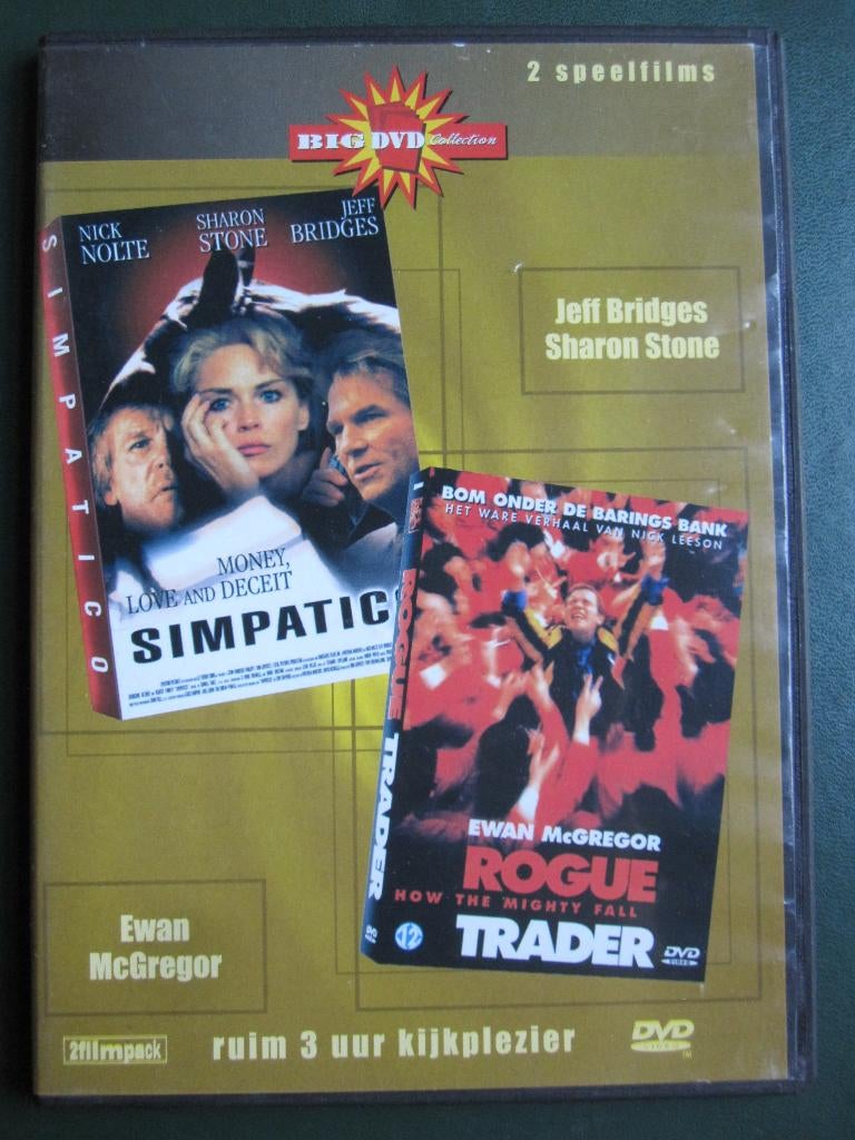 Simpatico + Rogue Trader (2 films op 1 DVD), Boxset, Drama, Ophalen of Verzenden, Zo goed als nieuw