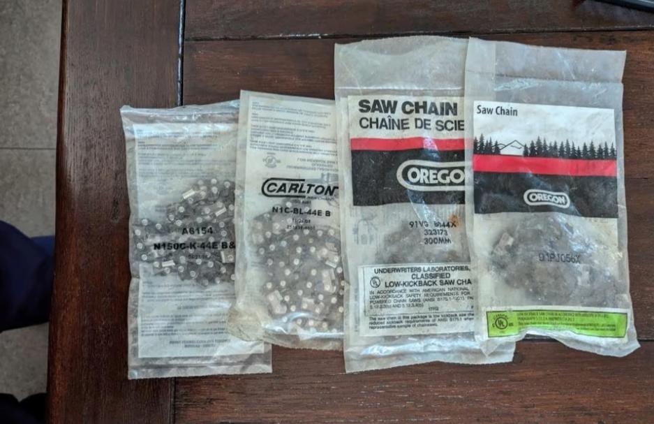 Zaagketting voor kettingzaag 4 stuks a 10,00, Ophalen of Verzenden, Nieuw, Overige soorten, Oregon