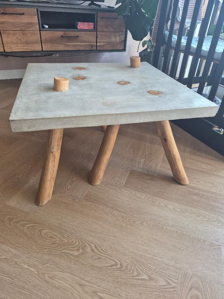 Te koop: salontafel, Ophalen, Overige materialen, Gebruikt, 50 tot 100 cm