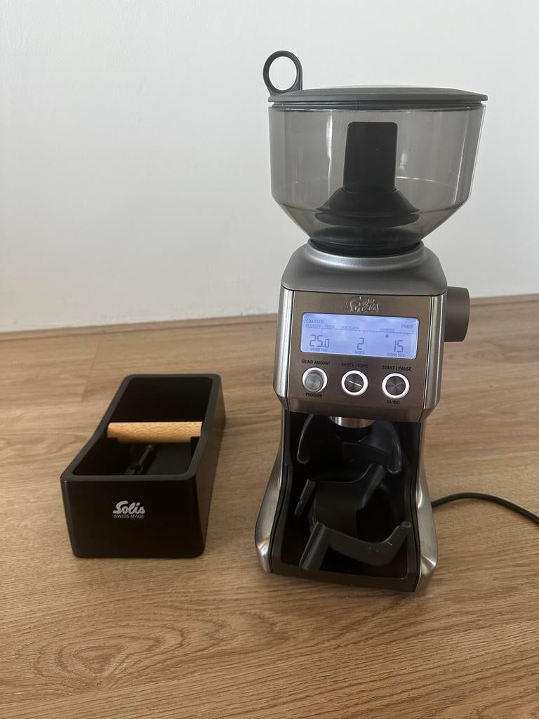 Solis Sage Smart Grinder Pro BCG820 Koffiemolen, Ophalen, Gebruikt, Overige modellen, Koffiebonen