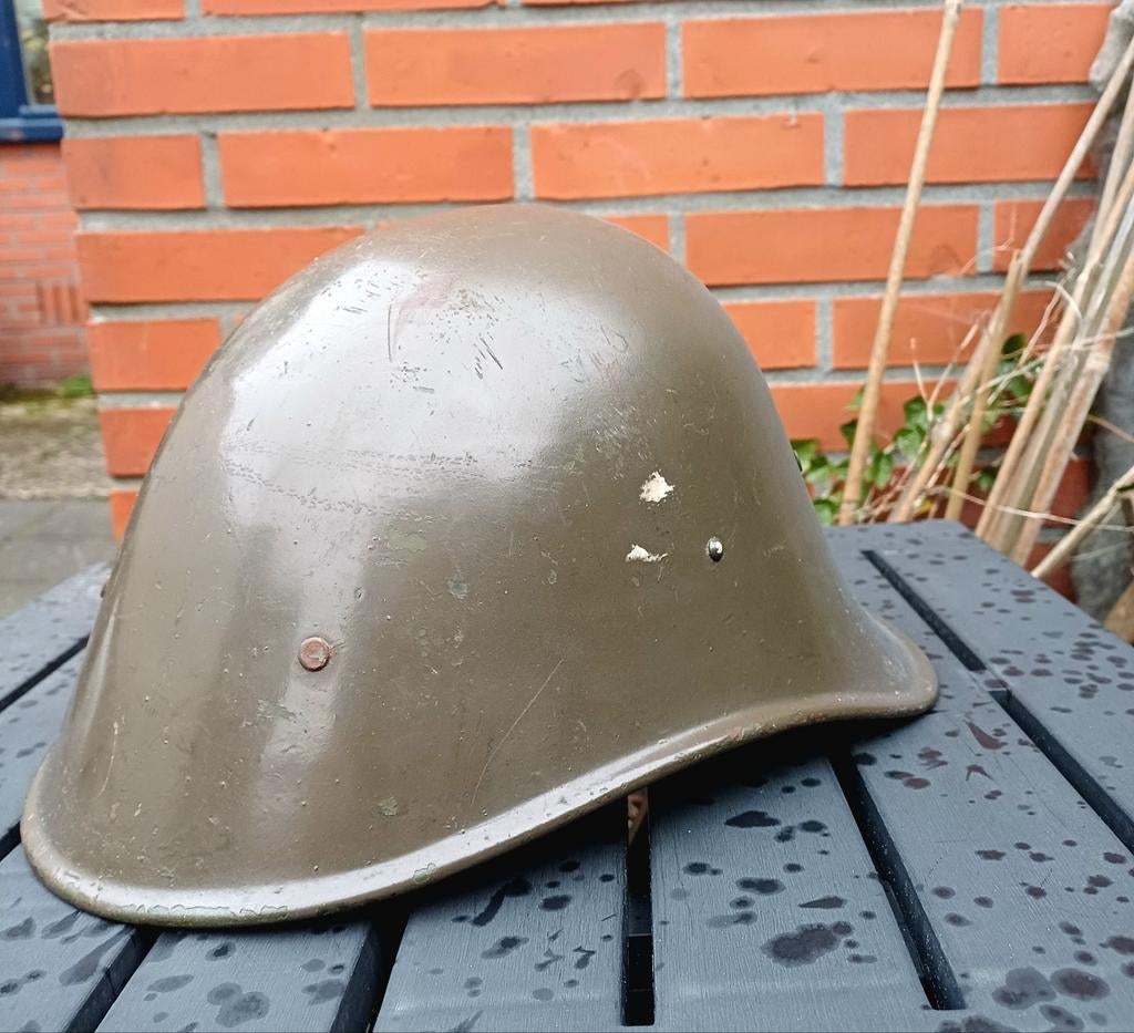 Nederlandse militaire helm M27, Ophalen of Verzenden, Landmacht, Nederland, Helm of Baret