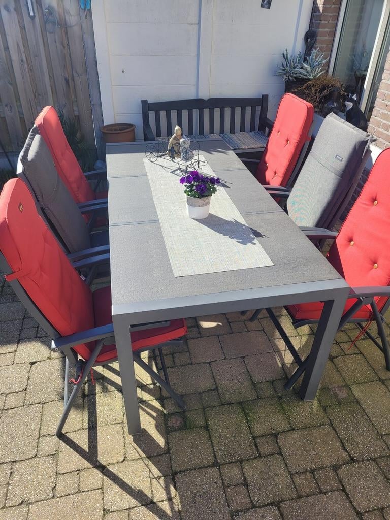 Te koop tuinset., Ophalen, Gebruikt