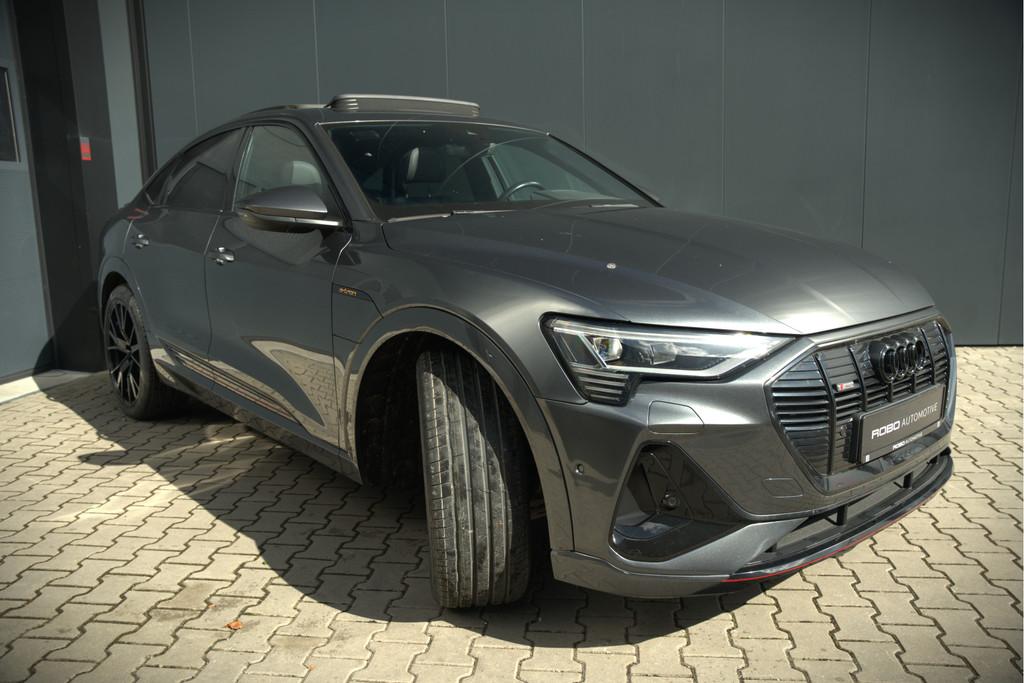 Audi e-tron Sportback 50 quattro S edition 71 kWh S-Line | P, Automaat, Zwart, 71 kWh, SUV of Terreinwagen
