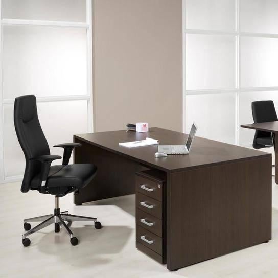 XL 5410 a ( directie ) vergaderstoel, zwart leer, VST, Zwart, Nieuw, Ophalen of Verzenden