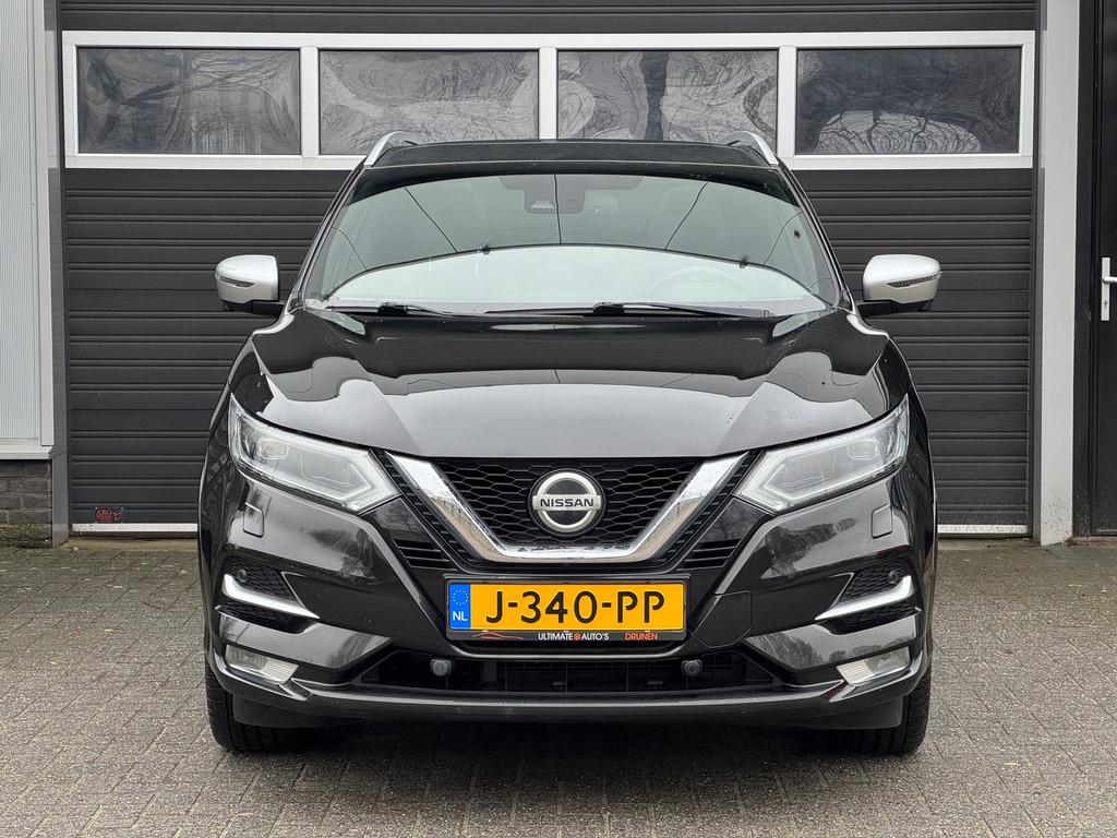 Nissan Qashqai 1.3 DIG-T Tekna + Automaat, Pano Bose, 360 Ca, Gebruikt, Euro 6, 1290 kg, Zwart