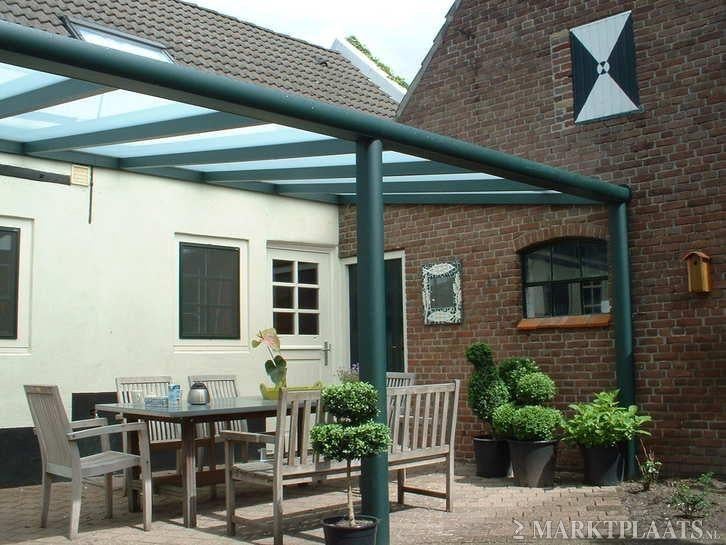 veranda AANBIEDING antraciet ral7016A OP=OP (10 jr garantie), Tuin en Terras, Overkappingen, Ophalen of Verzenden, Nieuw, Veranda