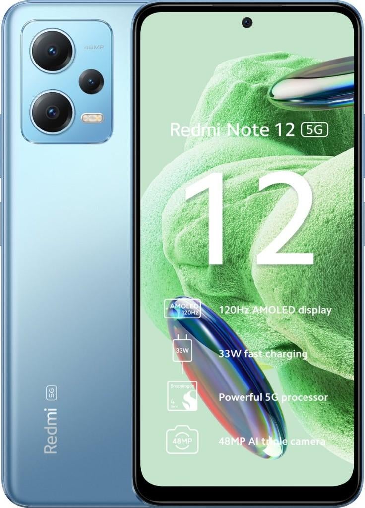 Phone city l Xiaomi Redmi Note 12 5G 128GB nieuw & garantie, Ophalen of Verzenden, Nieuw, Overige typen, Overige merken