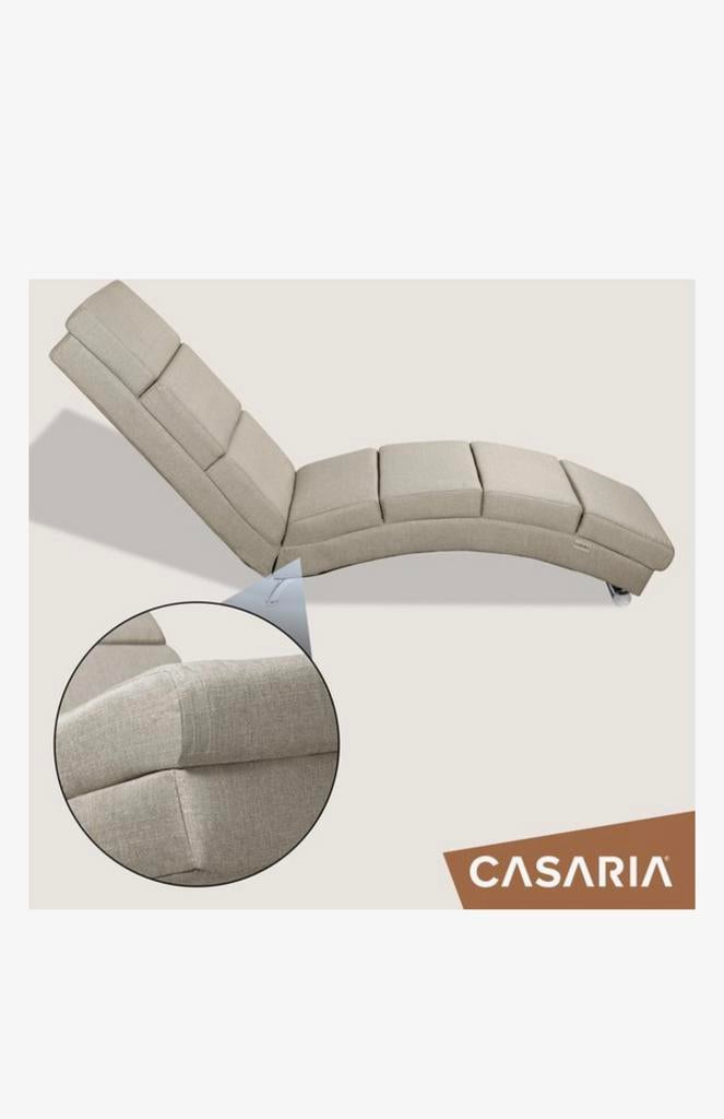 casaria Relaxfauteuil, Ophalen of Verzenden, Zo goed als nieuw