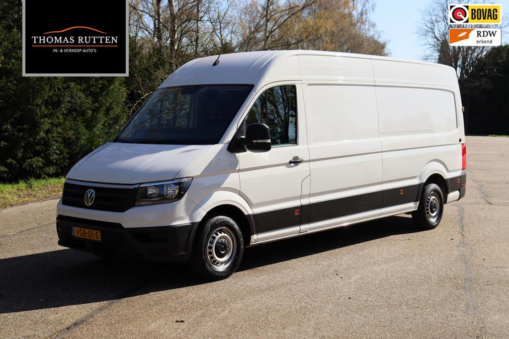 Volkswagen Crafter 35 2.0 TDI L4H3 2018 | Parkeersensoren |, Stof, Gebruikt, 4 cilinders, Volkswagen