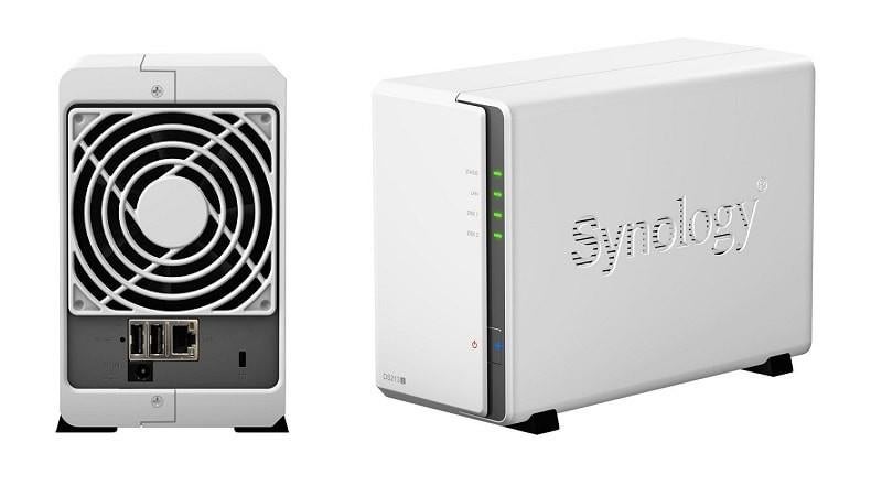 Synology DS213j NAS - Zonder schijven, Ophalen, Gebruikt
