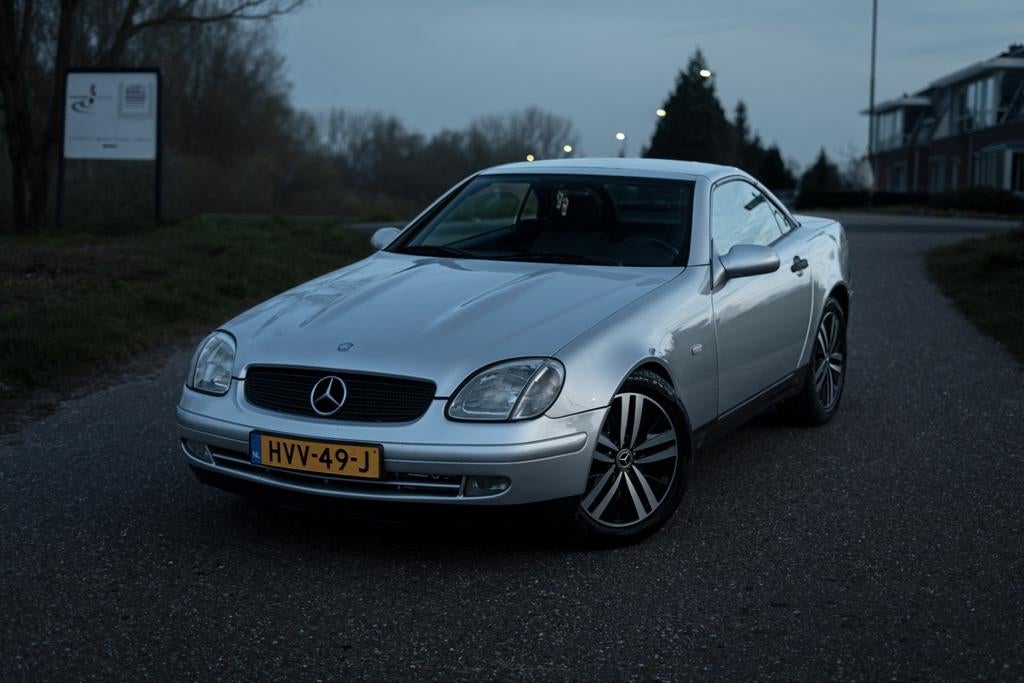 Mercedes-Benz SLK 200 1997 Grijs, 1998 cc, 4 cilinders, Cabriolet, Overige kleuren