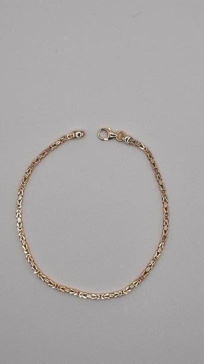 gouden Konings armband 14kt, Www.bredajuwelier.nl, Nieuw, Ophalen of Verzenden, Www.bredajuwelier.nl