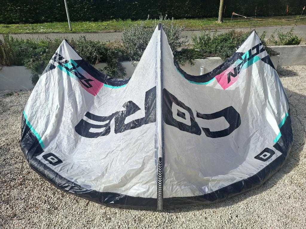 Core SECTION-4, 9 m2, 2022 (alleen kite; geen bar), Gebruikt, 9 m², Geen board, Ophalen of Verzenden