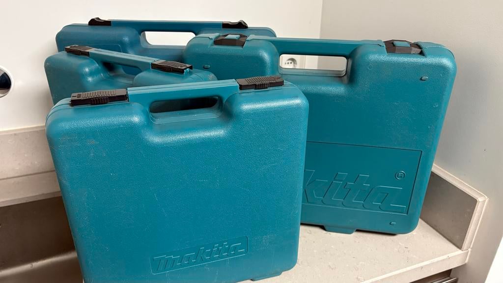 4 ongebruikte Makita gereedschapskoffers, Ophalen of Verzenden, Nieuw