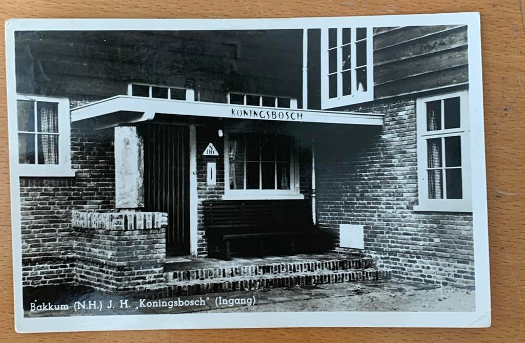 Ansichtkaart Bakkum Koningsbosch, Verzamelen, Ansichtkaarten | Nederland, Ophalen of Verzenden, 1940 tot 1960