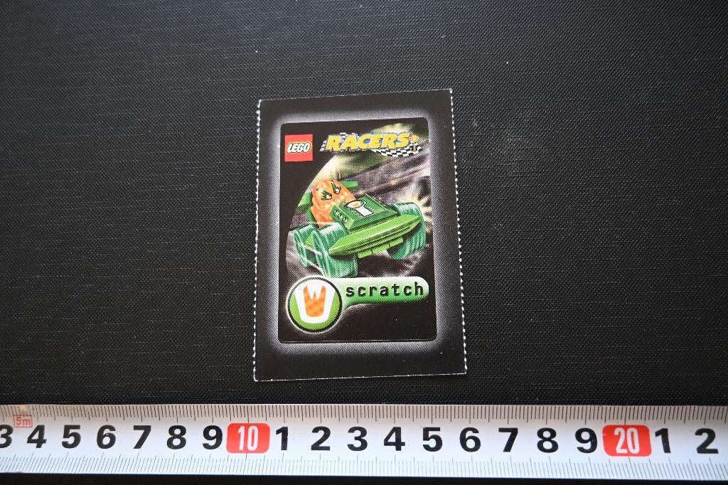 sticker 540 LEGO racers SCRATCH, Verzamelen, Stickers, Zo goed als nieuw, Ophalen