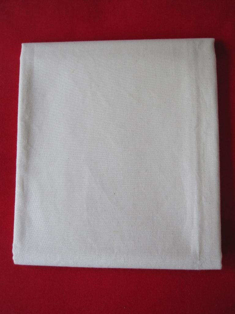 Een lap creme katoenen stof 150 cm bij 120 cm nieuw., 120 cm of meer, Beige, Nieuw, Ophalen of Verzenden