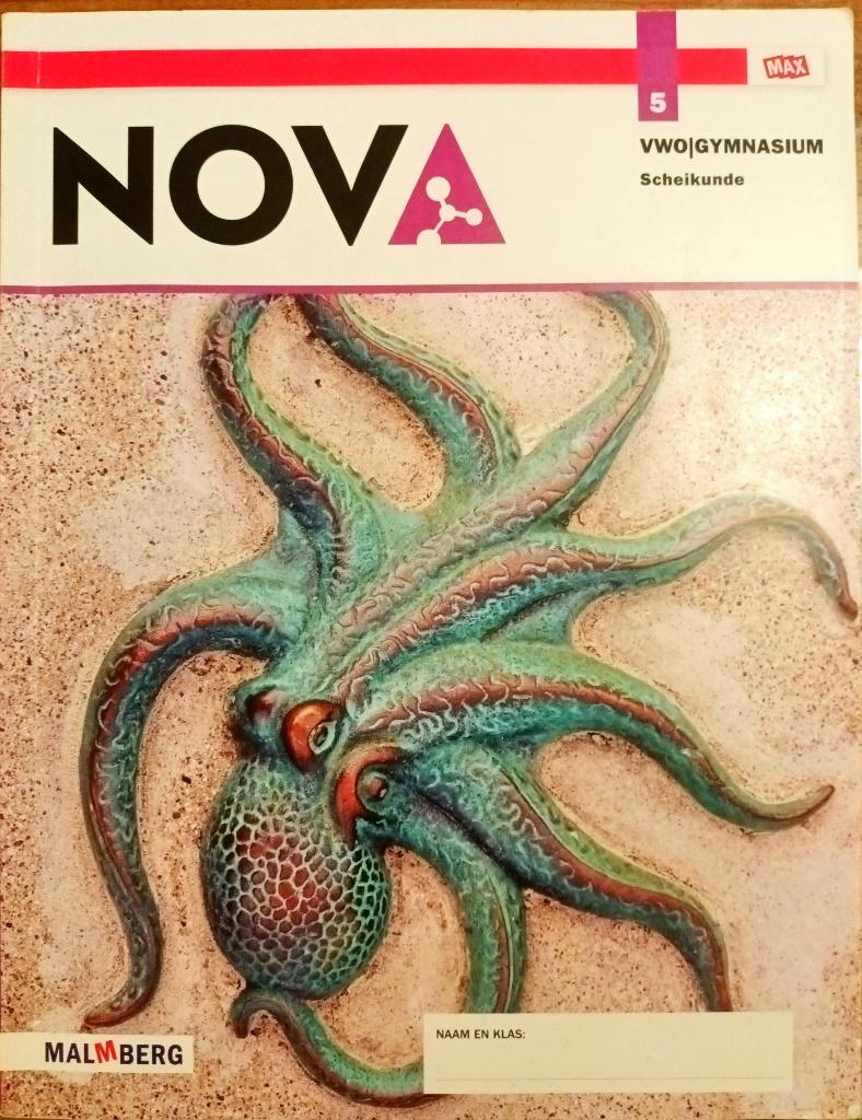 NOVA  Schneikunde 5 Vwo-Gymnasium, Boeken, Scheikunde, Malmberg, Nieuw, Ophalen of Verzenden