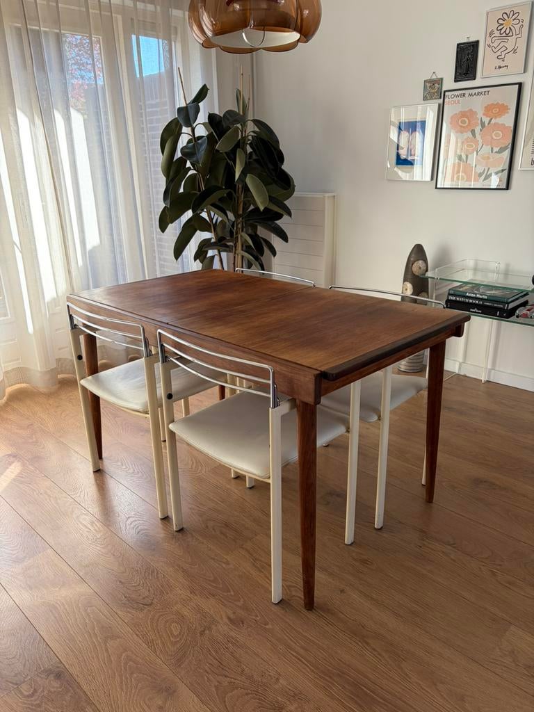 Set stoelen - Italiaans design ‘80s - Driade, Huis en Inrichting, Ophalen, Gebruikt, Wit