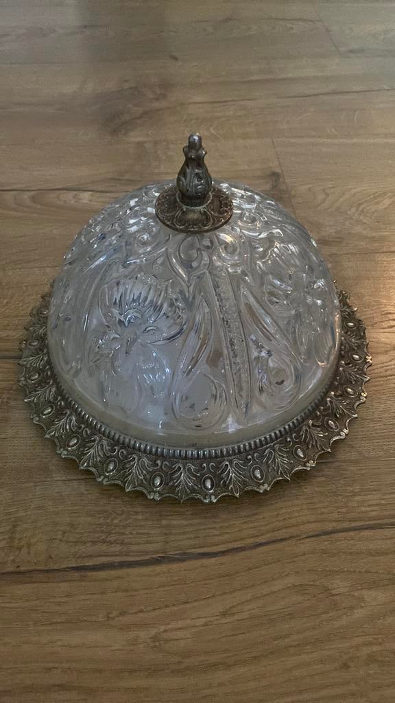 Glazen plafoniere, Ophalen, Zo goed als nieuw