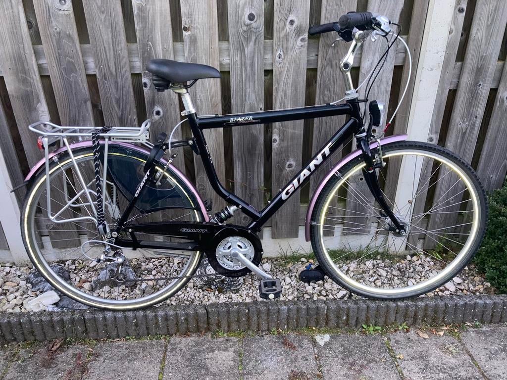 GIANT Blazer framevering herenfiets Mt 56, Fietsen en Brommers, Fietsen | Heren | Herenfietsen, Ophalen, Velgrem, Versnellingen