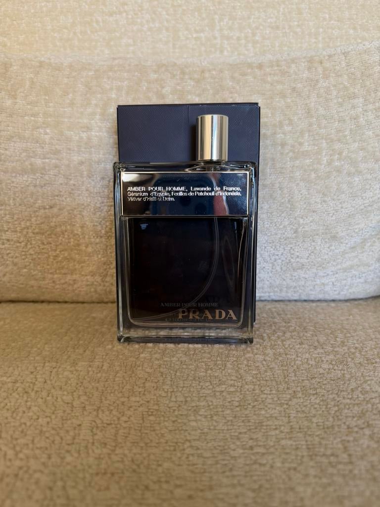 Prada Amber pour homme (parfum), Sieraden, Tassen en Uiterlijk, Uiterlijk | Parfum, Ophalen, Zo goed als nieuw