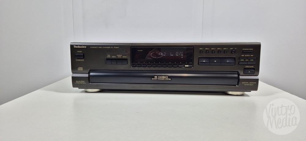 Technics SL-PD667 CD-Speler | CD-Wisselaar | CD | 5 CD's, Ophalen of Verzenden, Refurbished, Technics, Wisselaar