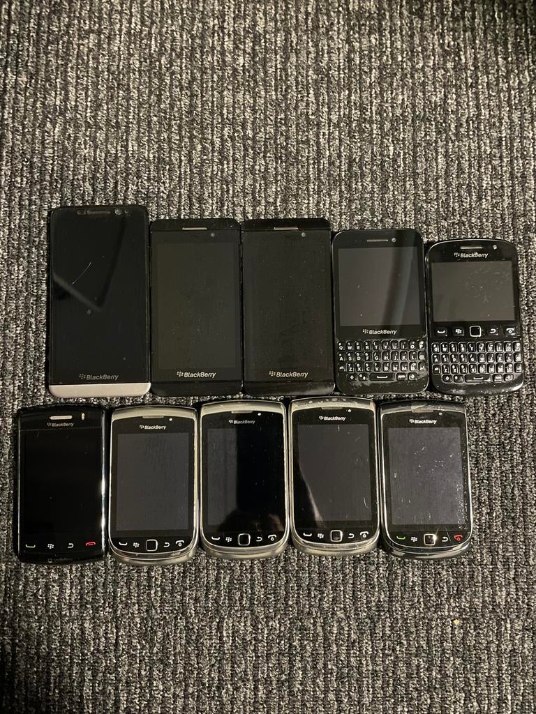 Partij BlackBerry/smartphones, Ophalen of Verzenden, Gebruikt, 3 tot 6 megapixel