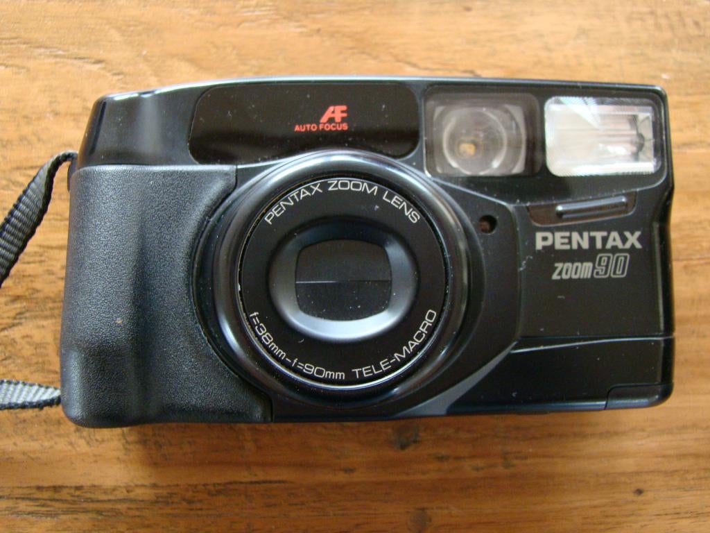 Fotocamera Pentax Zoom 90 AF + tasje, Ophalen of Verzenden, Gebruikt, Compact, Pentax