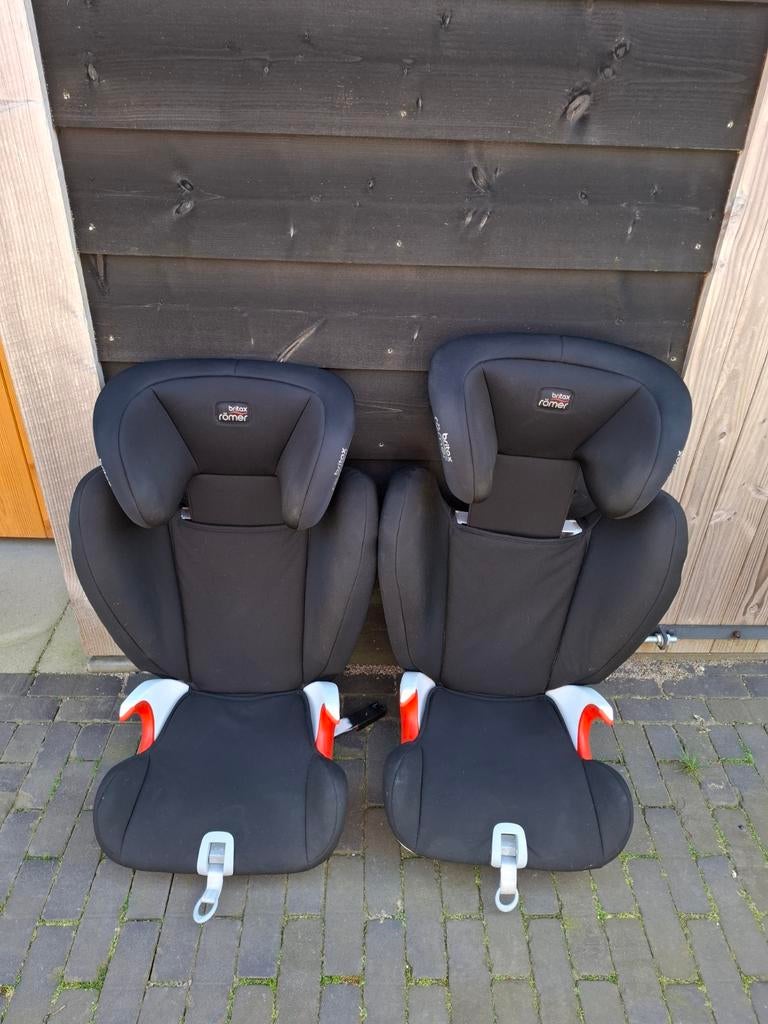 2x Britax Römer Kidfix SL Autostoel - Cosmos Black, Ophalen, Romer, Autogordel of Isofix, Gebruikt