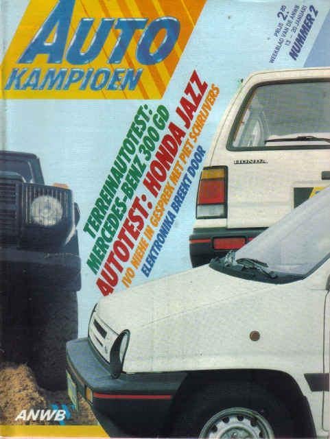 Autokampioen 2 1984 : Mercedes Benz 300GD - Toyota Carina II, Ophalen of Verzenden, Gelezen, Algemeen