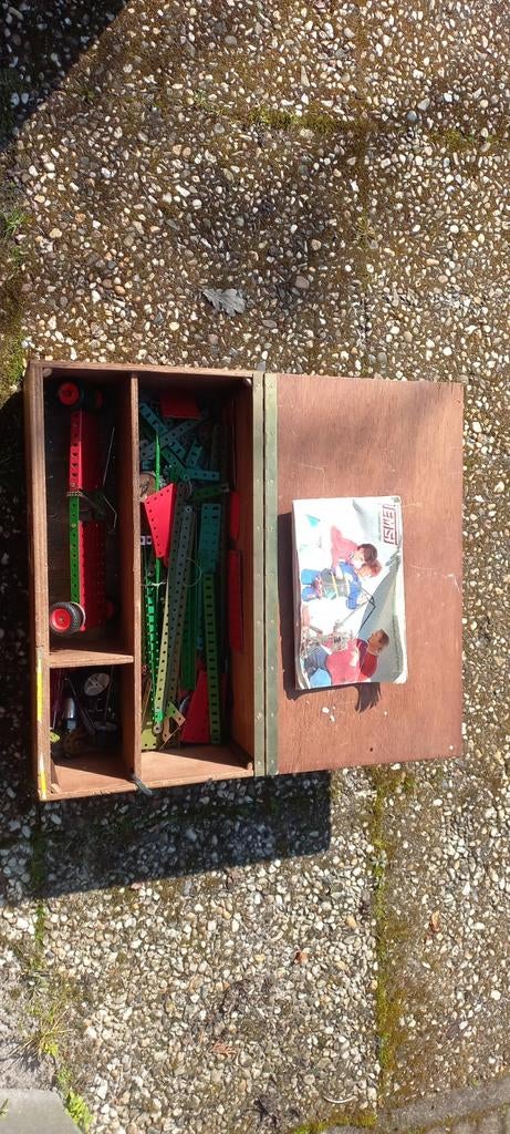 Temsi meccano voor de jonge knutselaars onder ons., Antiek en Kunst, Antiek | Speelgoed, Ophalen of Verzenden