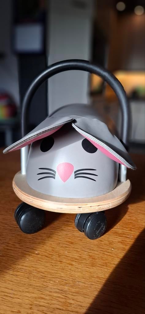 Wheelybug muis loopwagen - Zo goed als nieuw, Ophalen, Zo goed als nieuw