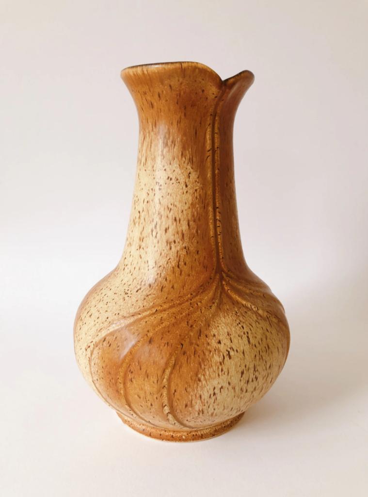 VINTAGE BRUINE WEST GERMANY VAAS | BAY (680-30), Ophalen of Verzenden