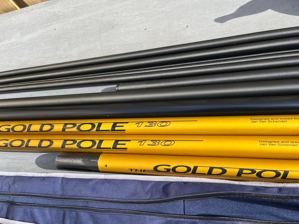 JVS Goldpole vaste hengel 13 M pack, Watersport en Boten, Ophalen, Gebruikt, Vaste hengel