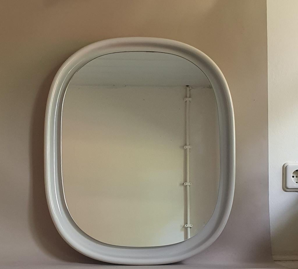 wandspiegel   sphinx  maastricht design, Ophalen, Gebruikt, Minder dan 100 cm, Rechthoekig