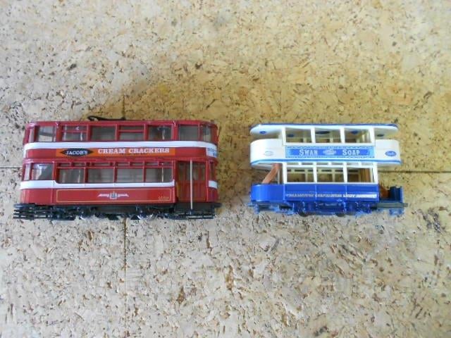 Twee tramcars, Overige merken, Gelijkstroom, Overige typen, Ophalen of Verzenden