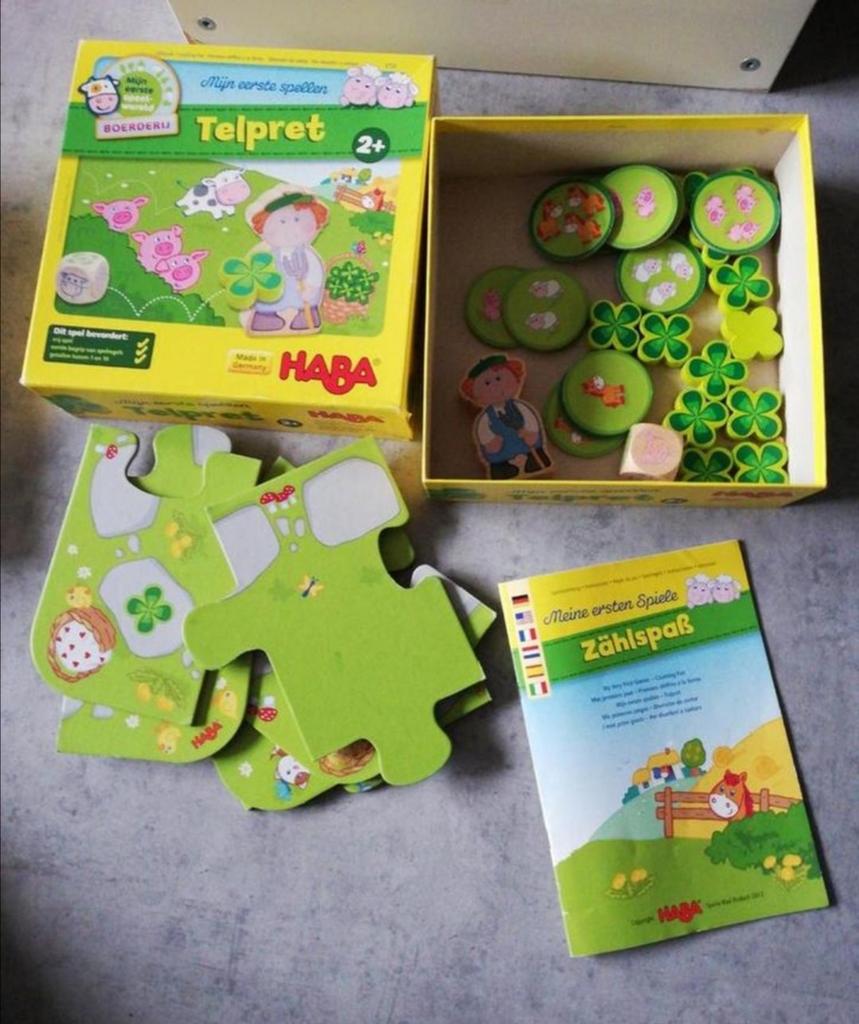 Telpret, haba spel, Een of twee spelers, Ophalen of Verzenden, Zo goed als nieuw