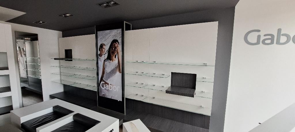 Winkelwand, Ophalen, Met plank(en), Gebruikt, 75 cm of meer