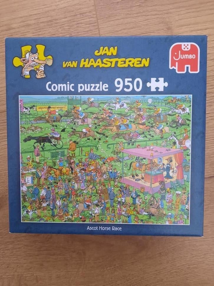 Jan van Haasteren legpuzzel. 950 st. Ascot Horse Race. Compl, Ophalen, 500 t/m 1500 stukjes, Zo goed als nieuw