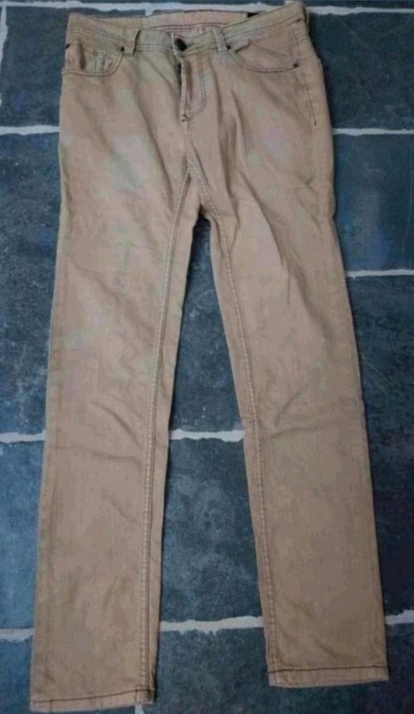 Refill, Skinny Fit, W31 L32, zandkleurig, zgan Rob3132, Kleding | Heren, Spijkerbroeken en Jeans, Overige kleuren, Ophalen of Verzenden