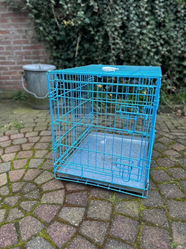 Stalen bench 60x45x55, Ophalen, Gebruikt