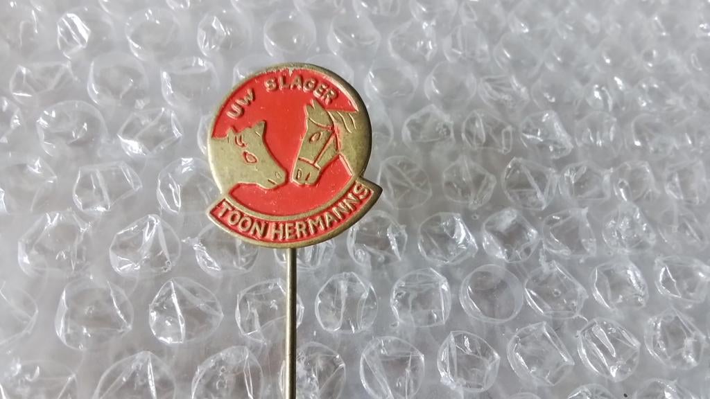 Speldje toon Hermanns uw slager uit Utrecht, Verzamelen, Ophalen of Verzenden